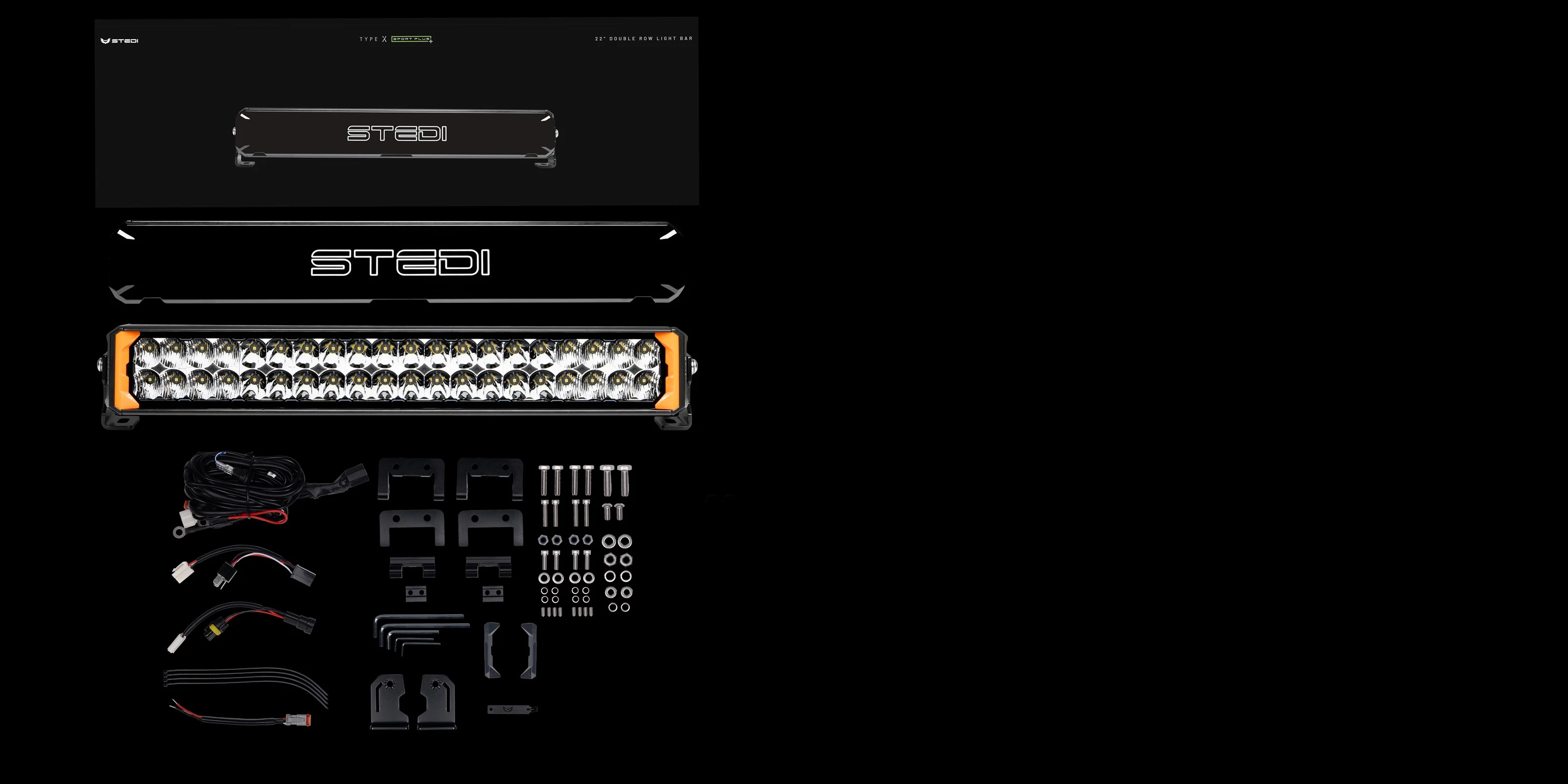 STEDI Sport Plus Double Row 22 inch 40 LED Light Bar